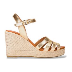 Wonders für Damen. YH-PI2671 Keile Laminiert Gold (37), 5 bis 8 cm, Schnalle, Lässig Wonders für Damen. YH-PI2671 Keile Laminiert Gold (37), 5 bis 8 cm, Schnalle, Lässig