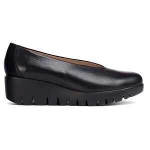 Wonders für Damen. C-33100 Fly Leder-Slipper schwarz (37), 3 bis 5 cm, Keine, Lässig Wonders für Damen. C-33100 Fly Leder-Slipper schwarz (37), 3 bis 5 cm, Keine, Lässig