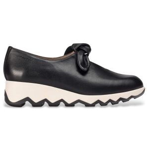 Wonders für Damen. C-7611 Lederschuhe Simon 11 schwarz (41), Wohnung, Schnürsenkel, Lässig Wonders für Damen. C-7611 Lederschuhe Simon 11 schwarz (41), Wohnung, Schnürsenkel, Lässig