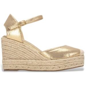 Xti für Damen. 14541601-ORO Espadrilles 145416 gold (36), Stoff, 8 bis 10 cm, Schnalle, Lässig, Sportlich Xti für Damen. 14541601-ORO Espadrilles 145416 gold (36), Stoff, 8 bis 10 cm, Schnalle, Lässig, Sportlich