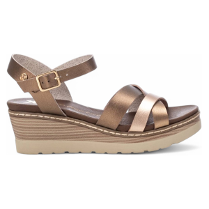 Xti für Damen. 14285302-BRONCE Sandalen 142853 bronze (40), 5 bis 8 cm, Schnalle, Lässig Xti für Damen. 14285302-BRONCE Sandalen 142853 bronze (40), 5 bis 8 cm, Schnalle, Lässig