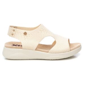 Xti für Damen. 14374602-BEIGE Sandalen 143746 beige (38), Stoff, 3 bis 5 cm, Keine, Lässig Xti für Damen. 14374602-BEIGE Sandalen 143746 beige (38), Stoff, 3 bis 5 cm, Keine, Lässig