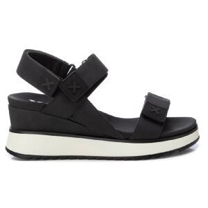 Xti für Damen. 14384808-NEGRO Sandalen 143848 schwarz (40), 5 bis 8 cm, Klettverschluss, Lässig Xti für Damen. 14384808-NEGRO Sandalen 143848 schwarz (40), 5 bis 8 cm, Klettverschluss, Lässig