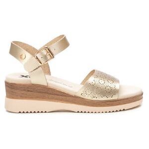 Xti für Damen. 14385006-ORO Sandalen 143850 gold (40), 3 bis 5 cm, Schnalle, Lässig Xti für Damen. 14385006-ORO Sandalen 143850 gold (40), 3 bis 5 cm, Schnalle, Lässig