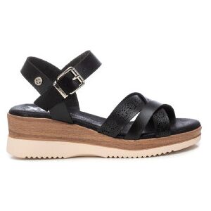 Xti für Damen. 14385104-NEGRO Sandalen 143851 schwarz (39), 3 bis 5 cm, Schnalle, Lässig Xti für Damen. 14385104-NEGRO Sandalen 143851 schwarz (39), 3 bis 5 cm, Schnalle, Lässig