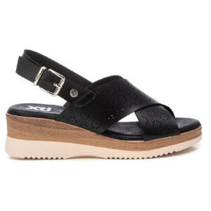Xti für Damen. 14385204-NEGRO Sandalen 143852 schwarz (41), 3 bis 5 cm, Schnalle, Lässig Xti für Damen. 14385204-NEGRO Sandalen 143852 schwarz (41), 3 bis 5 cm, Schnalle, Lässig