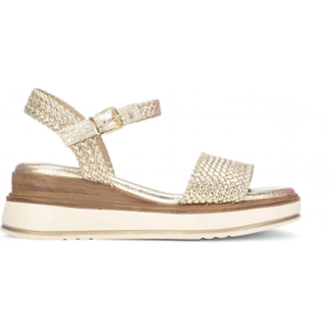 Xti für Damen. 14525101-ORO Sandalen 145251 gold (40), Stoff, 3 bis 5 cm, Schnalle, Lässig Xti für Damen. 14525101-ORO Sandalen 145251 gold (40), Stoff, 3 bis 5 cm, Schnalle, Lässig