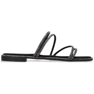 Xti für Damen. 14510703-NEGRO Sandalen 145107 schwarz (37), Wohnung, Wildleder, Keine, Lässig, Party, Sportlich Xti für Damen. 14510703-NEGRO Sandalen 145107 schwarz (37), Wohnung, Wildleder, Keine, Lässig, Party, Sportlich