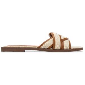 Xti für Damen. 14511403-CAMEL Sandalen 145114 braun (36), Stoff, Wohnung, Keine, Lässig Xti für Damen. 14511403-CAMEL Sandalen 145114 braun (36), Stoff, Wohnung, Keine, Lässig