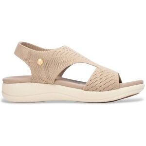 Xti für Damen. 14515403-BEIGE Sandalen 145154 beige (37), Stoff, Wohnung, Keine, Lässig Xti für Damen. 14515403-BEIGE Sandalen 145154 beige (37), Stoff, Wohnung, Keine, Lässig