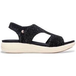 Xti für Damen. 14515401-NEGRO Sandalen 145154 schwarz (40), Stoff, Wohnung, Keine, Lässig, Sportlich Xti für Damen. 14515401-NEGRO Sandalen 145154 schwarz (40), Stoff, Wohnung, Keine, Lässig, Sportlich