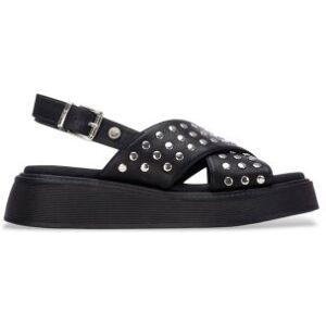 Xti für Damen. 14523901-NEGRO Sandalen 145239 schwarz (41), Wohnung, Schnalle, Lässig, Sportlich Xti für Damen. 14523901-NEGRO Sandalen 145239 schwarz (41), Wohnung, Schnalle, Lässig, Sportlich