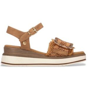 Xti für Damen. 14524001-CAMEL Sandalen 145240 braun (38), 3 bis 5 cm, Schnalle, Lässig, Sportlich Xti für Damen. 14524001-CAMEL Sandalen 145240 braun (38), 3 bis 5 cm, Schnalle, Lässig, Sportlich