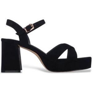 Xti für Damen. 14528801-NEGRO Sandalen 145288 schwarz (40), 5 bis 8 cm, Schnalle, Lässig, Klassisch Xti für Damen. 14528801-NEGRO Sandalen 145288 schwarz (40), 5 bis 8 cm, Schnalle, Lässig, Klassisch