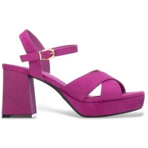 Xti für Damen. 14528803-FUCSIA Sandalen 145288 rosa (40), 5 bis 8 cm, Schnalle, Lässig, Party, Sportlich, Flieder Xti für Damen. 14528803-FUCSIA Sandalen 145288 rosa (40), 5 bis 8 cm, Schnalle, Lässig, Party, Sportlich, Flieder