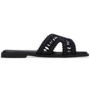 Xti für Damen. 14537302-NEGRO Sandalen 145373 schwarz (37), Stoff, Wohnung, Keine, Lässig, Sportlich Xti für Damen. 14537302-NEGRO Sandalen 145373 schwarz (37), Stoff, Wohnung, Keine, Lässig, Sportlich