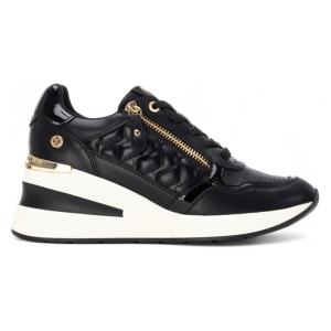 Xti für Damen. 14438002-NEGRO Turnschuhe 144380 schwarz (39), 3 bis 5 cm, Reißverschluss, Lässig Xti für Damen. 14438002-NEGRO Turnschuhe 144380 schwarz (39), 3 bis 5 cm, Reißverschluss, Lässig