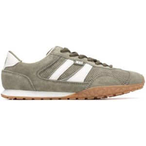 Xti für Damen. 14505801-KAKI Turnschuhe 145058 grün (38), Wohnung, Spaltleder, Schnürsenkel, Lässig Xti für Damen. 14505801-KAKI Turnschuhe 145058 grün (38), Wohnung, Spaltleder, Schnürsenkel, Lässig