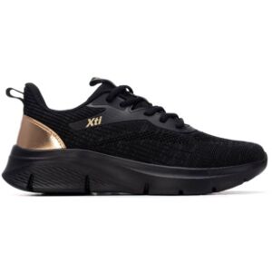 Xti für Damen. 14517001-NEGRO Turnschuhe 145170 schwarz (38), Wohnung, Schnürsenkel, Lässig, Sportlich Xti für Damen. 14517001-NEGRO Turnschuhe 145170 schwarz (38), Wohnung, Schnürsenkel, Lässig, Sportlich