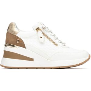 Xti für Damen. 14544902-BLANCO Turnschuhe 145449 weiß (38), 5 bis 8 cm, Reißverschluss, Lässig Xti für Damen. 14544902-BLANCO Turnschuhe 145449 weiß (38), 5 bis 8 cm, Reißverschluss, Lässig