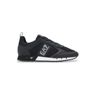 EA7 für Damen. 7X000334_AF18610 Turnschuhe Schnürsenkel schwarz (44), Wohnung, Lässig EA7 für Damen. 7X000334_AF18610 Turnschuhe Schnürsenkel schwarz (44), Wohnung, Lässig