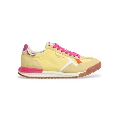 Pepe Jeans für Damen. PLS600055 Schuhe Marvin Road gelb (41), Wohnung, Schnürsenkel, Lässig Pepe Jeans für Damen. PLS600055 Schuhe Marvin Road gelb (41), Wohnung, Schnürsenkel, Lässig
