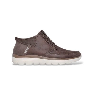 Skechers für Herren. 232927 Slip-Ins Stiefeletten: Summits - Siegul braun (44), Wohnung, Schnürsenkel, Keine, Lässig Skechers für Herren. 232927 Slip-Ins Stiefeletten: Summits - Siegul braun (44), Wohnung, Schnürsenkel, Keine, Lässig