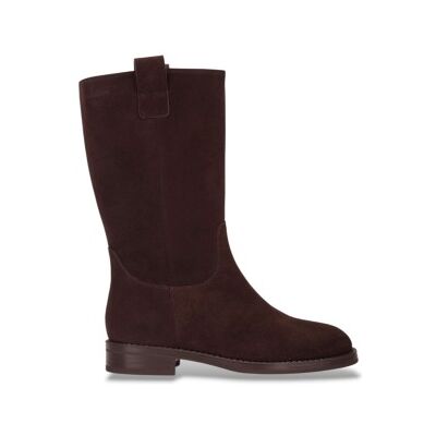 Wonders für Damen. C-7706 Charme Lederstiefel braun (40), 1 bis 3 cm, Wildleder, Keine, Lässig Wonders für Damen. C-7706 Charme Lederstiefel braun (40), 1 bis 3 cm, Wildleder, Keine, Lässig