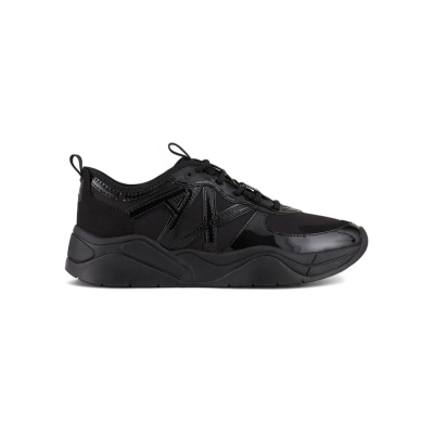 Giorgio Armani A X Armani Exchange für Damen. XDX039XV31100002 Multimaterial-Schuhe schwarz (40.5), Wohnung, Schnürsenkel, Lässig Giorgio Armani A X Armani Exchange für Damen. XDX039XV31100002 Multimaterial-Schuhe schwarz (40.5), Wohnung, Schnürsenkel, Lässig