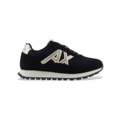 Giorgio Armani A X Armani Exchange für Herren. XM001960AF19388MC077 Turnschuhe Style schwarz (44.5), Wohnung, Schnürsenkel, Lässig Giorgio Armani A X Armani Exchange für Herren. XM001960AF19388MC077 Turnschuhe Style schwarz (44.5), Wohnung, Schnürsenkel, Lässig