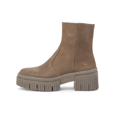ART für Damen. 113741220003_020 Lederstiefeletten 1374 taupe (36), 3 bis 5 cm, Reißverschluss, Lässig ART für Damen. 113741220003_020 Lederstiefeletten 1374 taupe (36), 3 bis 5 cm, Reißverschluss, Lässig