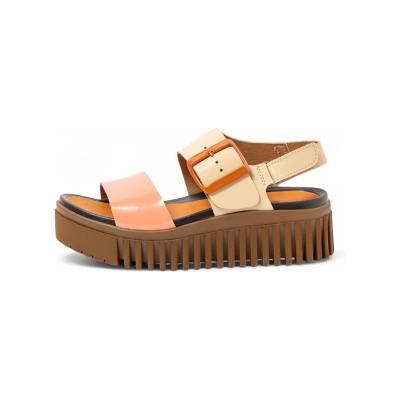 ART für Damen. 1157831F4003_0MU Ledersandalen 1578 Brighton koralle (36), 3 bis 5 cm, Schnalle, Lässig, Mehrfarbig ART für Damen. 1157831F4003_0MU Ledersandalen 1578 Brighton koralle (36), 3 bis 5 cm, Schnalle, Lässig, Mehrfarbig