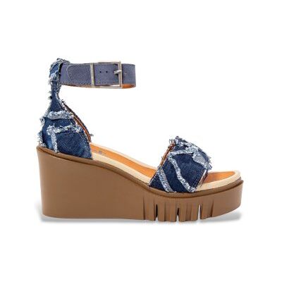 ART für Damen. 12085S1NF003_0B0 Sandalen 2085S Catania blau (42), Stoff, 8 bis 10 cm, Schnalle, Lässig ART für Damen. 12085S1NF003_0B0 Sandalen 2085S Catania blau (42), Stoff, 8 bis 10 cm, Schnalle, Lässig