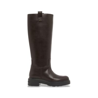 Giorgio Armani A X Armani Exchange für Damen. XW003089AF17451U6032 Hohe Stiefel mit dicker Sohle und braunen Zugbändern (38), Wohnung, Keine, Lässig Giorgio Armani A X Armani Exchange für Damen. XW003089AF17451U6032 Hohe Stiefel mit dicker Sohle und braunen Zugbändern (38), Wohnung, Keine, Lässig