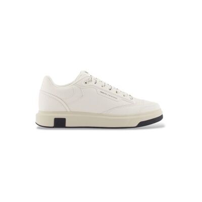 Giorgio Armani A X Armani Exchange für Herren. XM002205AF21444U0009 Schlichte beigefarbene Turnschuhe (40), Wohnung, Schnürsenkel, Lässig Giorgio Armani A X Armani Exchange für Herren. XM002205AF21444U0009 Schlichte beigefarbene Turnschuhe (40), Wohnung, Schnürsenkel, Lässig