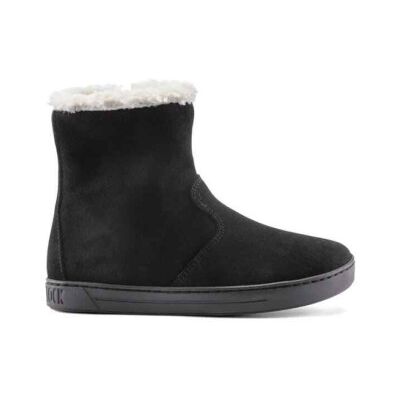 Birkenstock für Frauen/Mädchen. 1017843 Lederstiefeletten Lille Kids (Regular Fit) schwarz (37), Wohnung, Wildleder, Keine, Lässig, Kinderbe Birkenstock für Frauen/Mädchen. 1017843 Lederstiefeletten Lille Kids (Regular Fit) schwarz (37), Wohnung, Wildleder, Keine, Lässig, Kinderbe