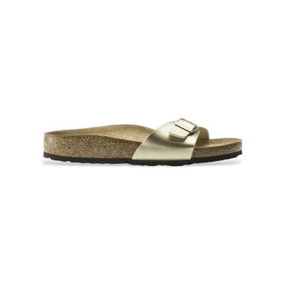 Birkenstock für Damen. 1016107 Sandalen Madrid (Schmale Passform) gold (38), Wohnung, Keine, Lässig Birkenstock für Damen. 1016107 Sandalen Madrid (Schmale Passform) gold (38), Wohnung, Keine, Lässig