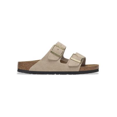 Birkenstock für Damen. 1029260 Sandalen aus Leder Arizona Leve (Schmale Passform) beige (37), Wohnung, Keine, Lässig Birkenstock für Damen. 1029260 Sandalen aus Leder Arizona Leve (Schmale Passform) beige (37), Wohnung, Keine, Lässig