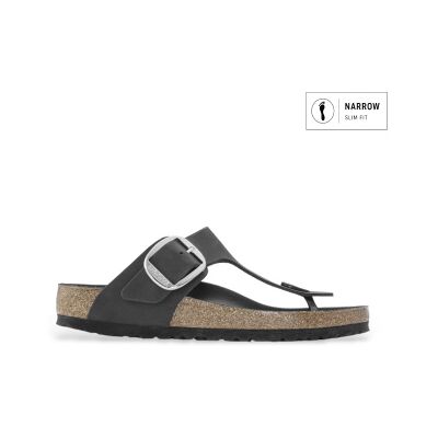 Birkenstock für Damen. 1023337 Sandalen Gizeh Big Buckle Natural (Schmale Passform) schwarz (40), Wohnung, Keine, Lässig Birkenstock für Damen. 1023337 Sandalen Gizeh Big Buckle Natural (Schmale Passform) schwarz (40), Wohnung, Keine, Lässig