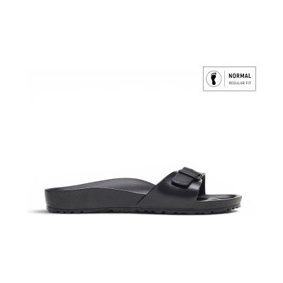 Birkenstock für Herren. 128161 Sandalen Madrid Essentials EVA (Reguläre Passform) schwarz (41), Kunststoff, Wohnung, Keine, Lässig, Strandbe Birkenstock für Herren. 128161 Sandalen Madrid Essentials EVA (Reguläre Passform) schwarz (41), Kunststoff, Wohnung, Keine, Lässig, Strandbe