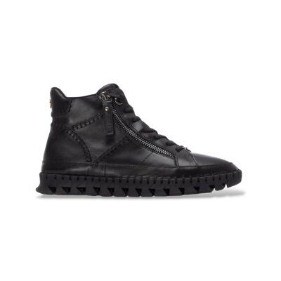 Carmela für Damen. 16270803-NEGRO Stiefeletten aus Leder 162708 schwarz (40), Wohnung, Schnürsenkel, Reißverschluss, Lässig Carmela für Damen. 16270803-NEGRO Stiefeletten aus Leder 162708 schwarz (40), Wohnung, Schnürsenkel, Reißverschluss, Lässig