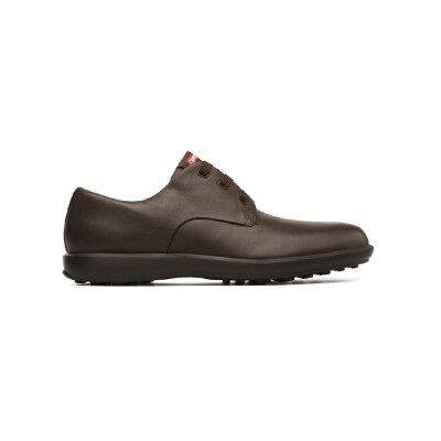 Camper für Herren. 18637-036 Atom Work braune Lederschuhe (44), Wohnung, Schnürsenkel, Lässig, Klassisch Camper für Herren. 18637-036 Atom Work braune Lederschuhe (44), Wohnung, Schnürsenkel, Lässig, Klassisch