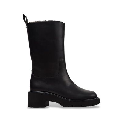 Camper für Damen. K400843-001 Hohe Stiefel aus Leder Milah schwarz (38), 3 bis 5 cm, Keine, Lässig Camper für Damen. K400843-001 Hohe Stiefel aus Leder Milah schwarz (38), 3 bis 5 cm, Keine, Lässig