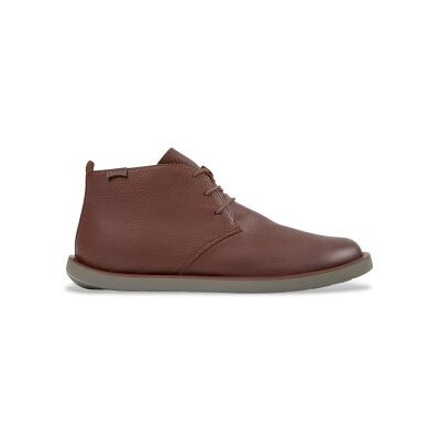 Camper für Herren. K300378-019 Wagon braune Lederstiefeletten (43), Wohnung, Schnürsenkel, Lässig Camper für Herren. K300378-019 Wagon braune Lederstiefeletten (43), Wohnung, Schnürsenkel, Lässig