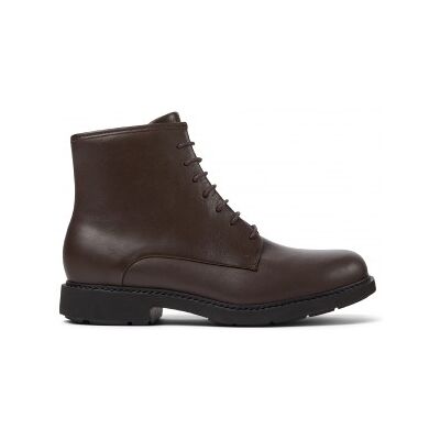 Camper für Damen. K400245-008 Lederstiefeletten Neuman Dunkelbraun (36), Wohnung, 1 bis 3 cm, Schnürsenkel, Lässig Camper für Damen. K400245-008 Lederstiefeletten Neuman Dunkelbraun (36), Wohnung, 1 bis 3 cm, Schnürsenkel, Lässig