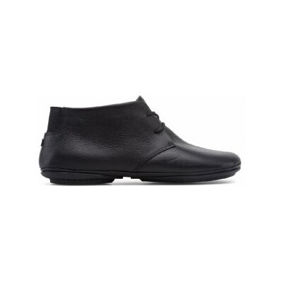 Camper für Damen. K400221-004 Rechts Nina Leder-Knöchelstiefel schwarz (38), Wohnung, Schnürsenkel, Lässig Camper für Damen. K400221-004 Rechts Nina Leder-Knöchelstiefel schwarz (38), Wohnung, Schnürsenkel, Lässig