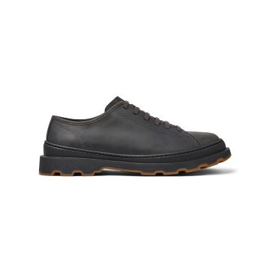 Camper für Herren. K101066-002 Brutus+ Lederschuhe grau (42), Wohnung, Schnürsenkel, Lässig Camper für Herren. K101066-002 Brutus+ Lederschuhe grau (42), Wohnung, Schnürsenkel, Lässig