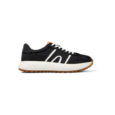 Camper für Herren. K100943-001 Schuhe Pelotas Athen schwarz (45), 3 bis 5 cm, Schnürsenkel, Lässig, Nachhaltig Camper für Herren. K100943-001 Schuhe Pelotas Athen schwarz (45), 3 bis 5 cm, Schnürsenkel, Lässig, Nachhaltig