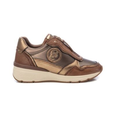 Carmela für Damen. 16183004-TAUPE Leder Turnschuhe 161830 taupe (39), 1 bis 3 cm, Schnürsenkel, Lässig Carmela für Damen. 16183004-TAUPE Leder Turnschuhe 161830 taupe (39), 1 bis 3 cm, Schnürsenkel, Lässig