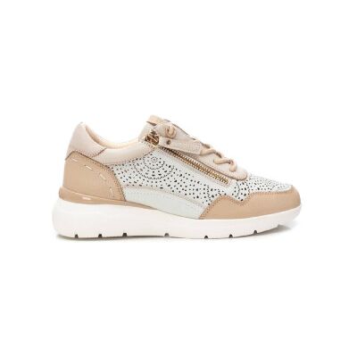 Carmela für Damen. 16227402-BEIGE Leder Turnschuhe 162274 beige (37), Wohnung, Schnürsenkel, Reißverschluss, Lässig Carmela für Damen. 16227402-BEIGE Leder Turnschuhe 162274 beige (37), Wohnung, Schnürsenkel, Reißverschluss, Lässig